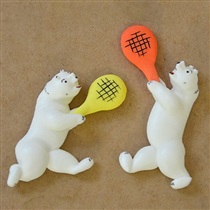 Tennisspieler Paar