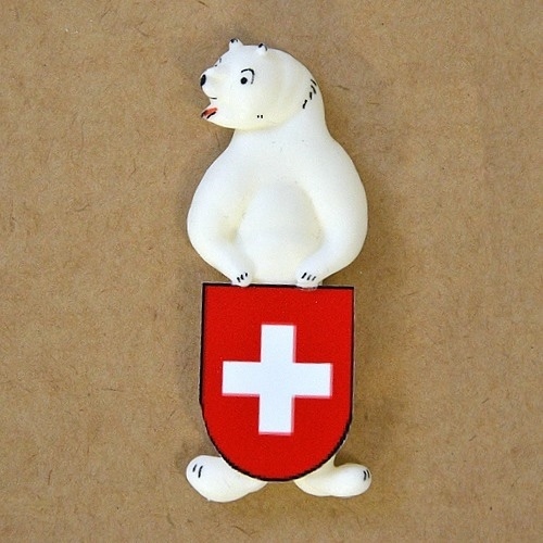 Baer mit Schweizerwappen